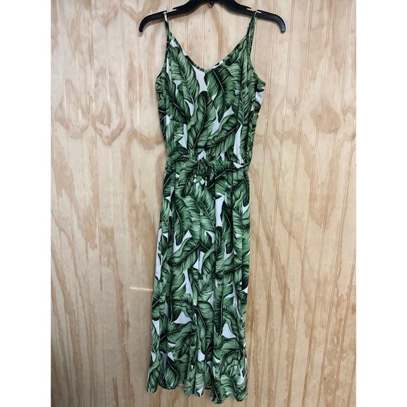 Show Me Your Mumu Women's Leafy Print Crop Jumpsuit Size XS - Picture 2 of 7